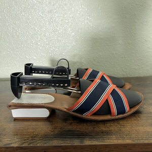 Kate Spade Funky Fabric Multi Colored Sandals Flats Women’s‎ Size 8 1/2